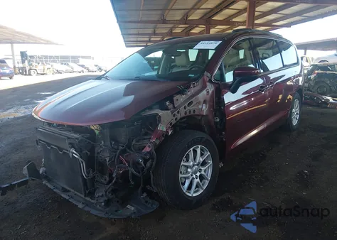 2021 Chrysler Voyager Lxi из США, поврежденный, VIN 2C4RC1DG6MR520369